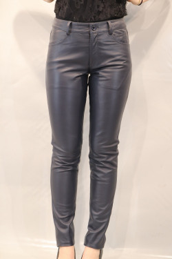 pantalon cuir femme : jean. m