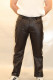 pantalon cuir homme : normal .v