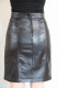 Jupe  Cuir Agneau Femme : skirt.n