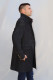 VESTE LONGUE CUIR  HOMME : 960118 .a