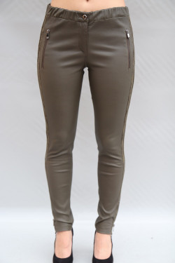 Pantalon cuir stretch  femme : LAKAY.O