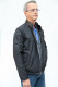 BLOUSON REVERSIBLE CUIR HOMME : RANCO