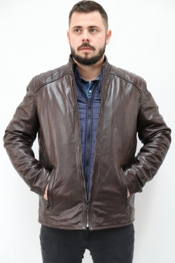 BLOUSON CUIR HOMME : 51996.