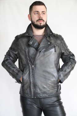 BLOUSON PERFECTO CUIR HOMME : RODNEY.G