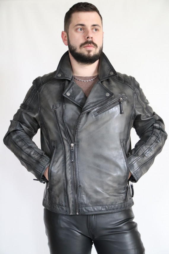 BLOUSON PERFECTO CUIR HOMME : RODNEY.G