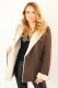 VESTE PEAU LAINEE FEMME : LISA