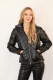 BLOUSON DOUDOUNE CUIR FEMME : KIKO.N