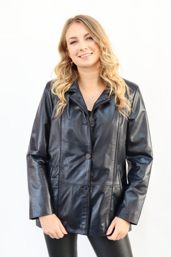 VESTE CUIR FEMME : EINES