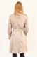 VESTE LONGUE CUIR FEMME : DYA