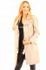 VESTE LONGUE CUIR FEMME : DYA