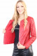 BLOUSON SPENCER CUIR FEMME : CYNTHIA.R