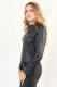 BLOUSON SPENCER CUIR FEMME : CYNTHIA.M