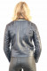 BLOUSON SPENCER CUIR FEMME : CYNTHIA.M