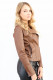 BLOUSON CUIR FEMME : ALOA