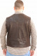 GILET CUIR HOMME : KOFFEE