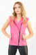 GILET CUIR FEMME : LIDI.R