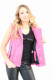 GILET CUIR FEMME : LIDI.R