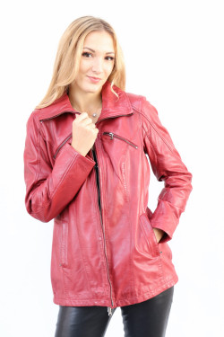 VESTE CUIR FEMME : FAINA.B