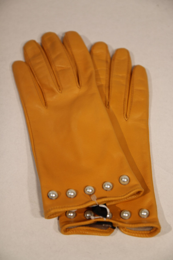GANT CUIR FEMME YELLO : 21513