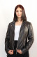 BLOUSON CUIR FEMME : SMILLA.N