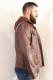 BLOUSON CUIR HOMME : JOHAN