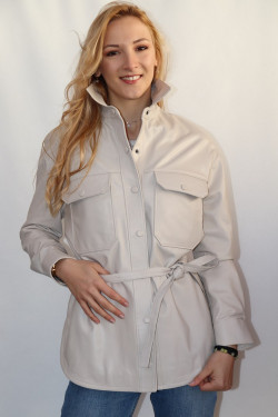VESTE CUIR FEMME : 3258