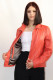 BLOUSON CUIR FEMME : HALINA