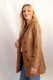 VESTE 3/4 CUIR FEMME : 3208