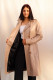 VESTE TRENCH CUIR 7/8 FEMME : 3208.T