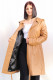 MANTEAU 7/8 CUIR AGNEAU FEMME :  5036.G