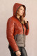 DOUDOUNE CUIR FEMME : TISA