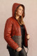 DOUDOUNE CUIR FEMME : TISA