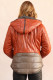 DOUDOUNE CUIR FEMME : TISA