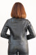 BLOUSON SPENCER CUIR FEMME : CYNTHIA.N