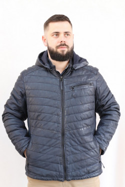 Doudoune cuir homme : SIMO.2