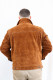 BLOUSON CUIR VELOURS HOMME : RUCK