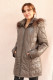 DOUDOUNE 3/4 CUIR FEMME : KALA.G