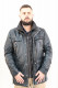VESTE  CUIR HOMME : SALMON