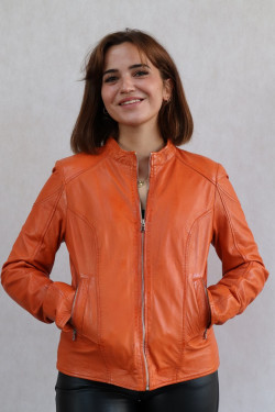 BLOUSON CUIR FEMME : YLVI.O