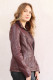 BLOUSON CUIR FEMME : BELET