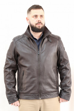 BLOUSON CUIR HOMME : 52318