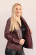 VESTE CUIR FEMME : MAURA.BX