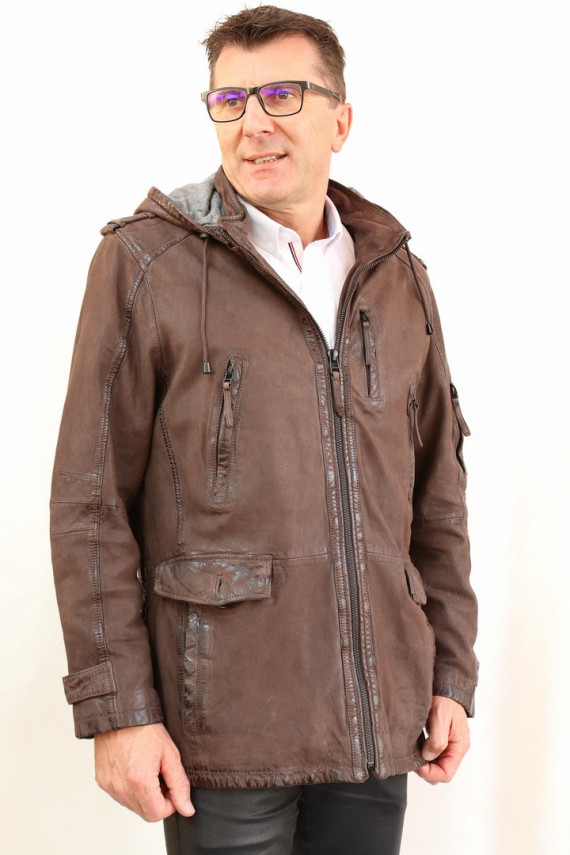 VESTE CUIR HOMME : FISHER.B