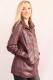 VESTE CUIR FEMME : ORNA.BX