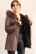 VESTE PEAU LAINEE FEMME : LIVE.M