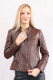 BLOUSON CUIR FEMME : YLVI.NO