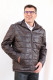 Doudoune cuir homme : LEIF