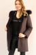 PELISSE FOURRURE REVERSIBLE : KITTY