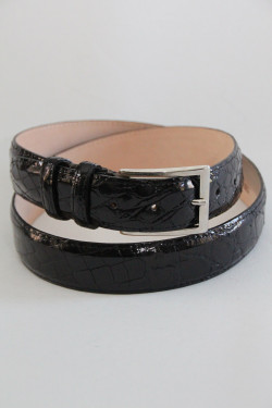 CEINTURE CUIR HOMME croco : 9287