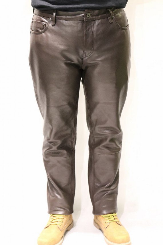 pantalon cuir homme : normal ag